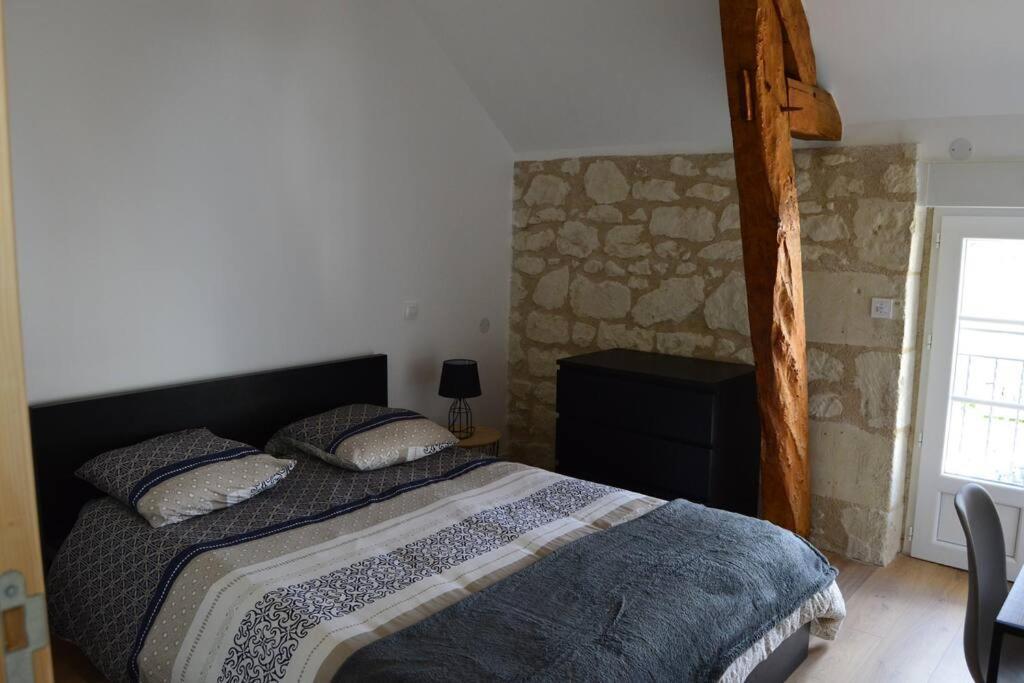 Villa La Grange De L'Olive Chinon Esterno foto